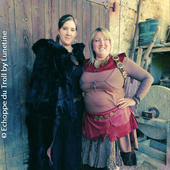 Louer un costume viking ou médiéval à l'Echoppe du Troll en Isère